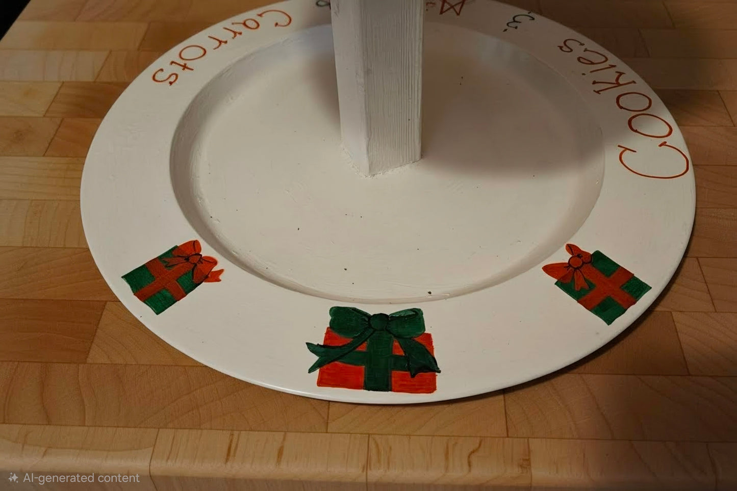 Cookies, Milk & Carrots Tiered Tray