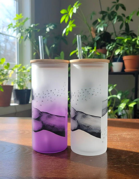 Set of 2 20oz two toned tumblers