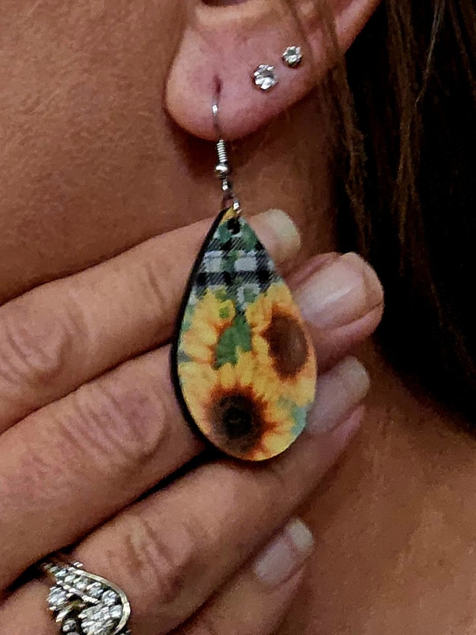 Sunflower Earrings