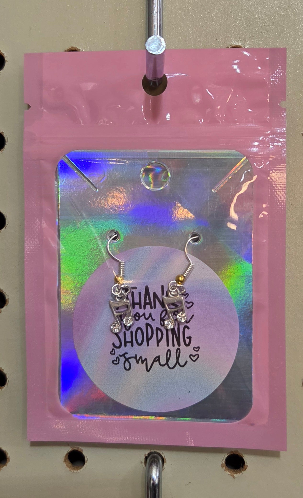Music Note Earrings