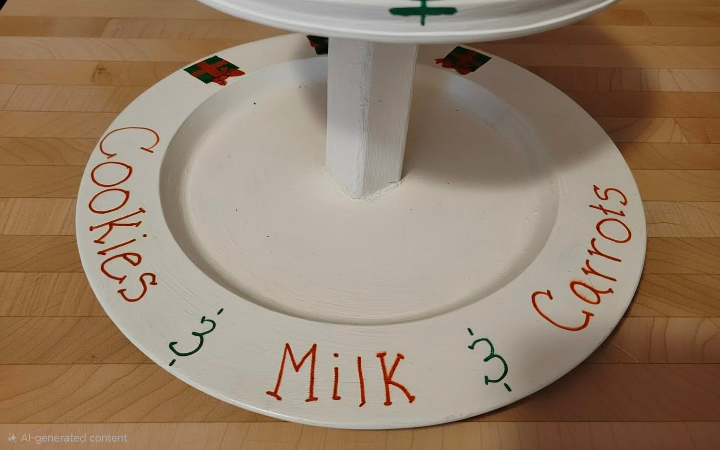 Cookies, Milk & Carrots Tiered Tray