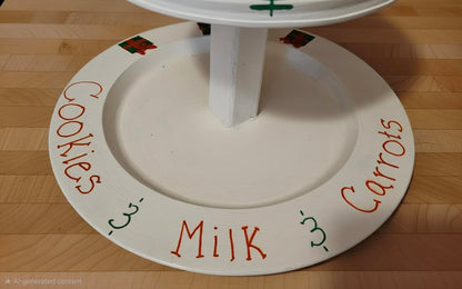 Cookies, Milk & Carrots Tiered Tray