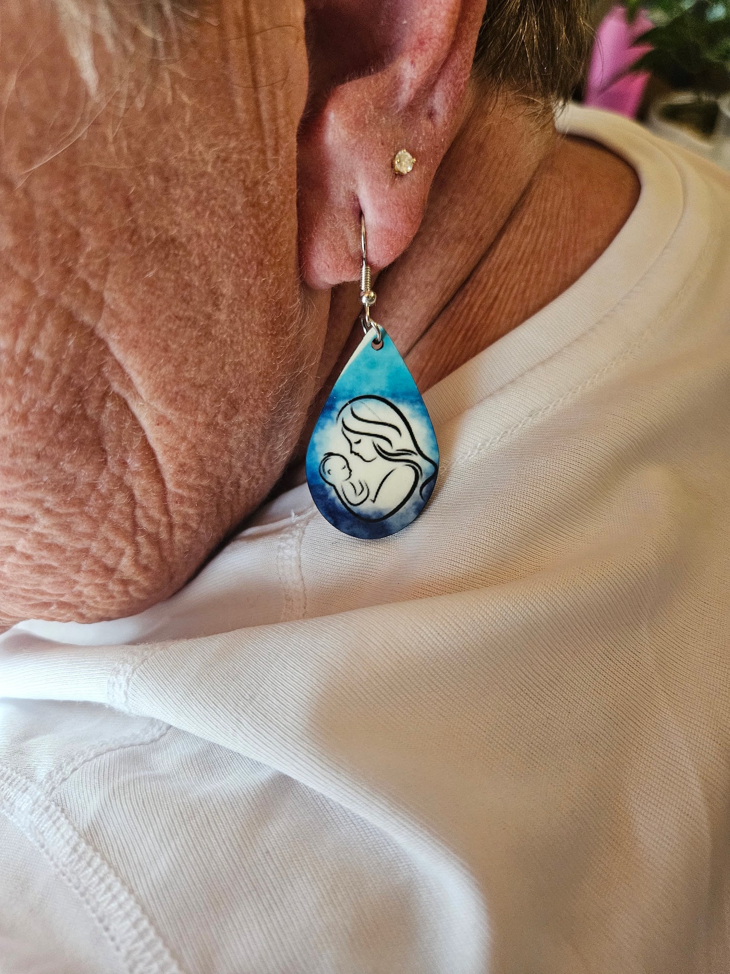 Mother-Child Earrings