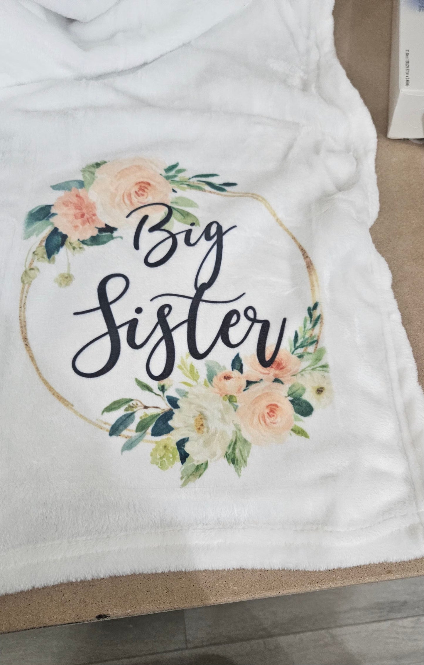 Big Sister/Little Sister Blanket set