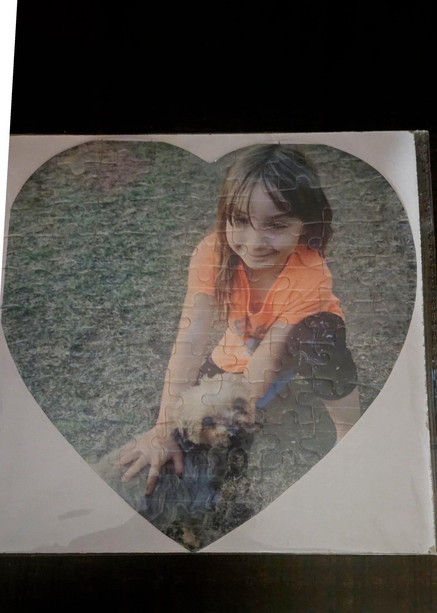 Personalized Heart Shaped Puzzle