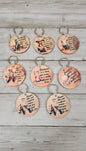 Ladies Country Themed Keychain