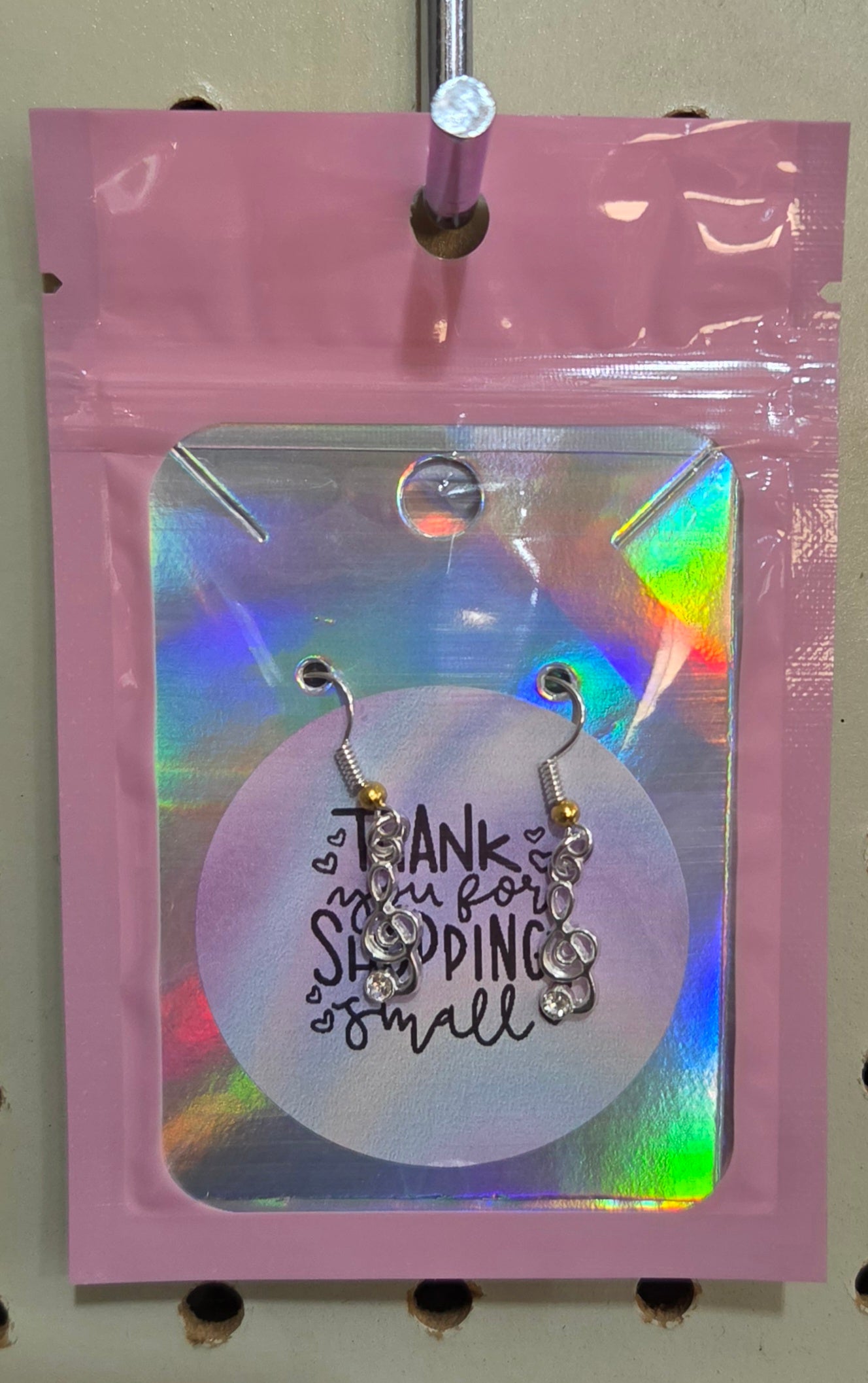 Music Note Earrings
