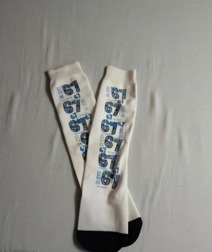 Girls 6-7 Long Socks