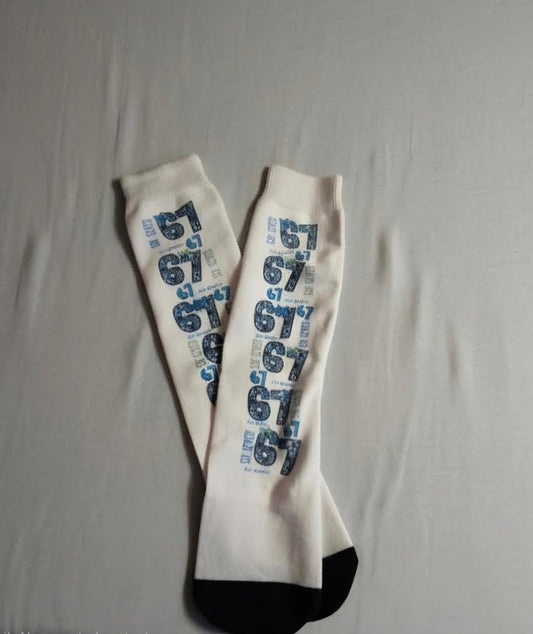 Girls 6-7 Long Socks