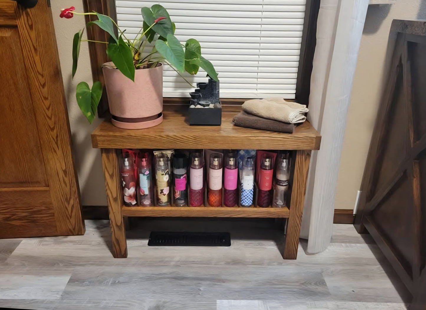 Bathroom Storage Bench